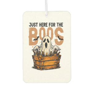 Just Here for the Boos Halloween Car Air Freshener