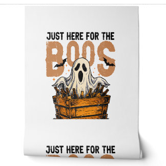 Just Here for the Boos Halloween Wallpaper