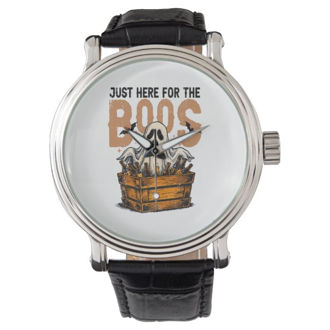 Just Here for the Boos Halloween Watch (Front)