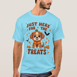 Just Here For The Treats Halloween T-Shirt