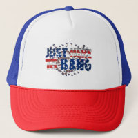 just here to bang american flag fireworks funny 4t