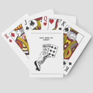 Just Here to Cheat Playing Cards