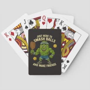 Just Here to Smash Balls and Make Friends Playing Cards