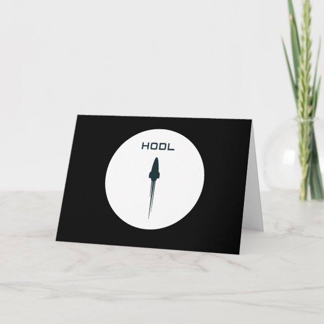Just Hodl  Announcement (Front)