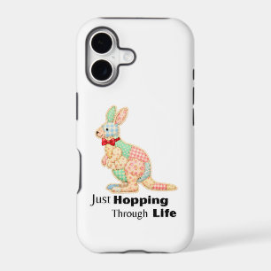 Just Hopping Through Life Kangaroo Design