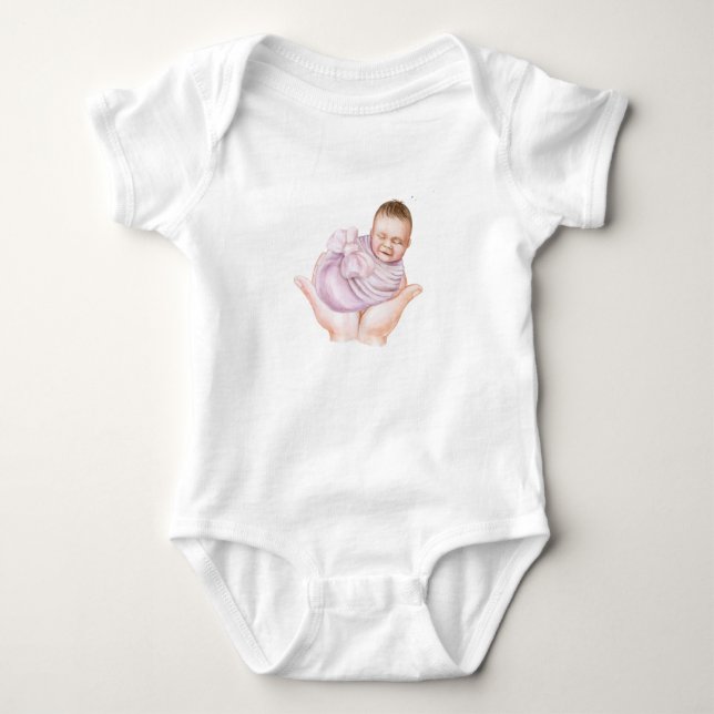 Just i love baby  baby bodysuit (Front)