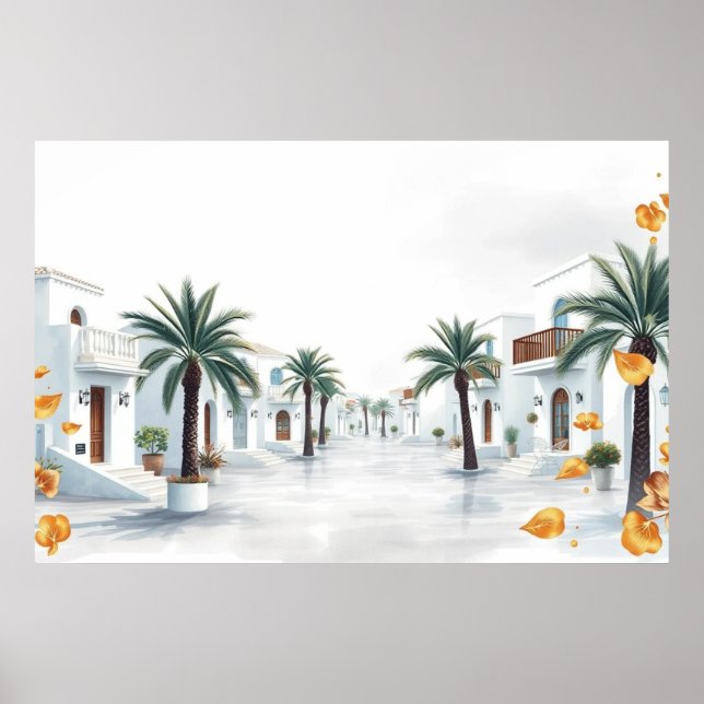 Just imagine, peaceful, heavenly places #1 poster (Front)