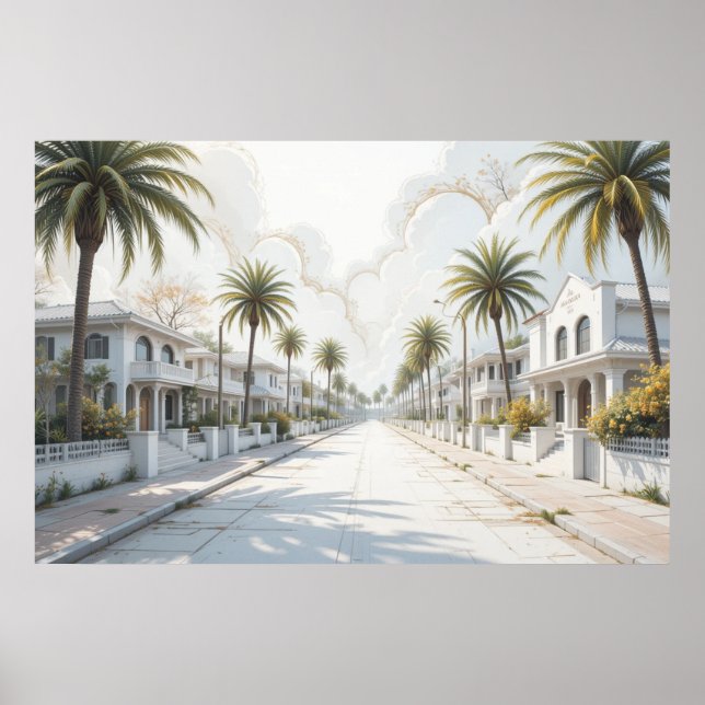 Just imagine, peaceful, heavenly places #3 poster (Front)