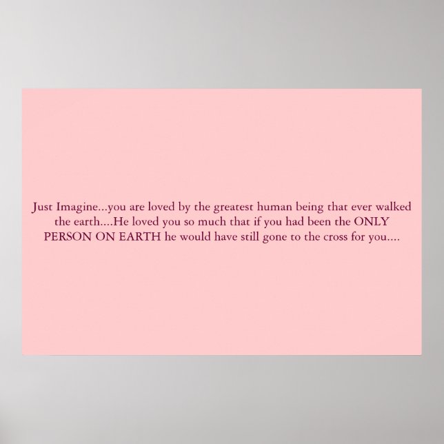 just imagine...... poster (Front)