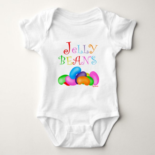 Just Jelly Beans Baby Bodysuit (Front)