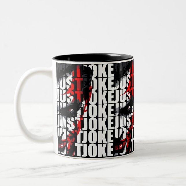 Just joke  Two-Tone coffee mug (Left)