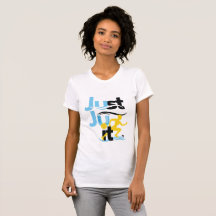 "Just Ju It" stylish slim fit ladies tee