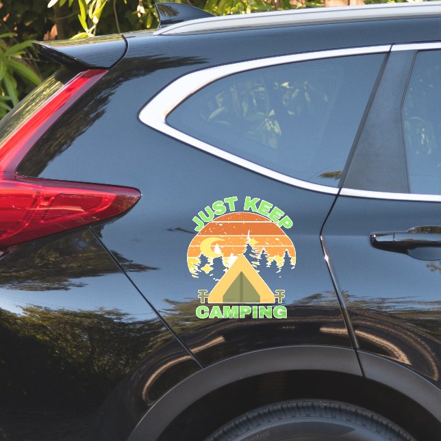 JUST KEEP CAMPING (Car Side)