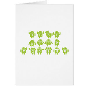 Just Keep Coding (Bug Droid Letters Font)