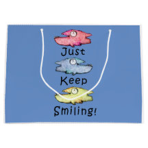 Just Keep Smiling! Colourful toothy fish