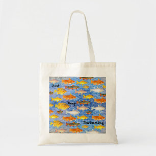 Just Keep Swimming-Collection of Fish Tote Bag
