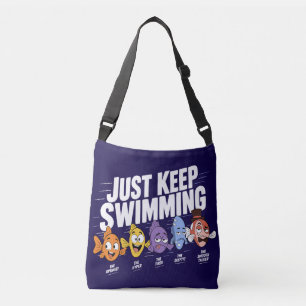 Just Keep Swimming Fish Crew Crossbody Bag