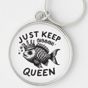 JUST KEEP SWIMMING KEY RING