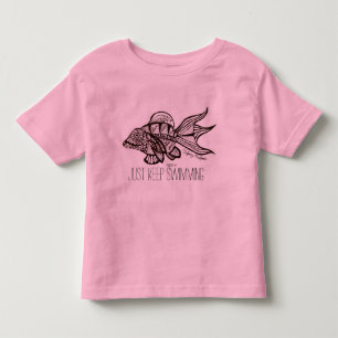 "Just Keep Swimming" Toddler Tee