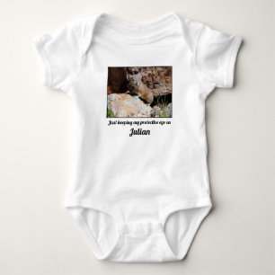 Just Keeping My Protective Eye on Baby Bodysuit