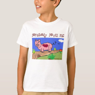 Just Kids at Heart - Pig (2b) - Somebody Loves Me T-Shirt