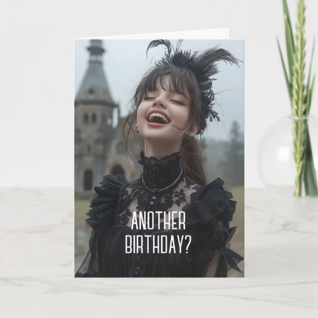 JUST LAUGH BIRTHDAY CARD (Front)