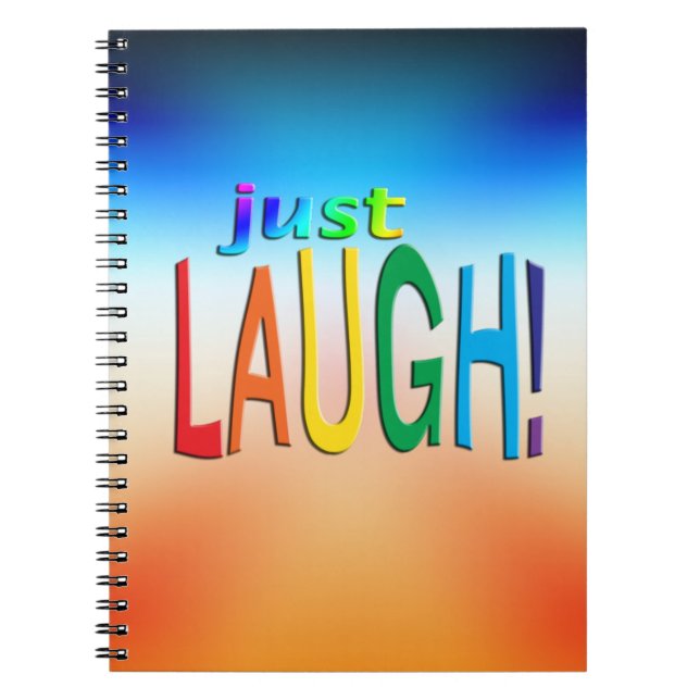 Just Laugh Notebook (Front)