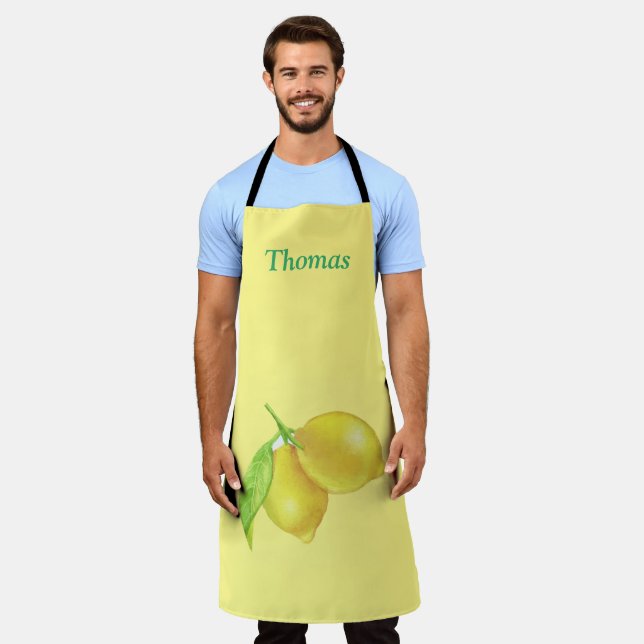 Just Lemons Apron (Worn)