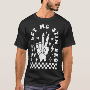 Just Let Me Stim Bro Funny Autism Awareness Month T-Shirt