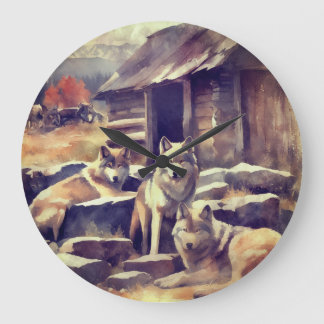 Just Letting Time go on. Large Clock