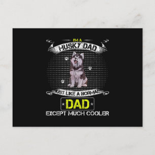 Just Like A Normal Dad Except Much Cooler Gift Holiday Postcard