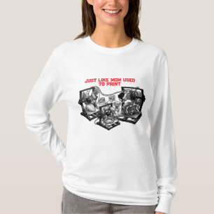 Just like Mum used to Print Vegetarian Food tshirt