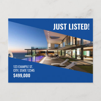 Just Listed! - Blue Metro - Postcard