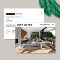 Just Listed Minimalist Property For Sale Marketing