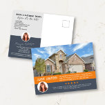 JUST LISTED Review Photo Real Estate Marketing Postcard<br><div class="desc">Raise your brand awareness and generate new leads with this JUST LISTED real estate marketing postcard. The benefits of mailing these to your farm area are threefold. 1. You might find your potential buyer. 2. Other agents will be notified of your listing so they can show it to their buyers....</div>