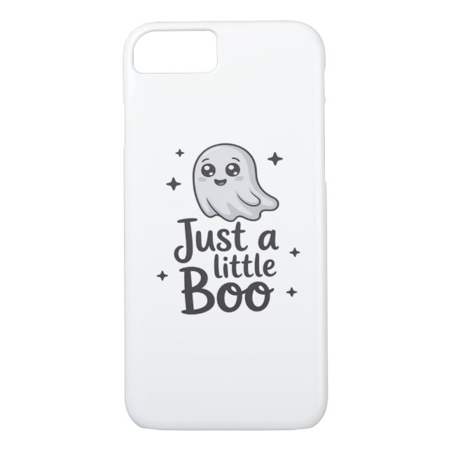 Just Little Boo Funny Design Case-Mate iPhone Case (Back)