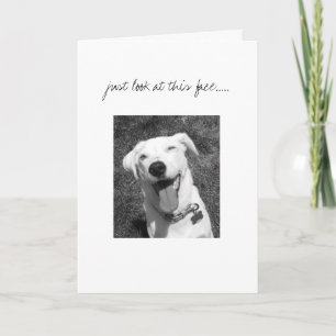 just look at this face..... card