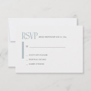 Just Love Blue RSVP