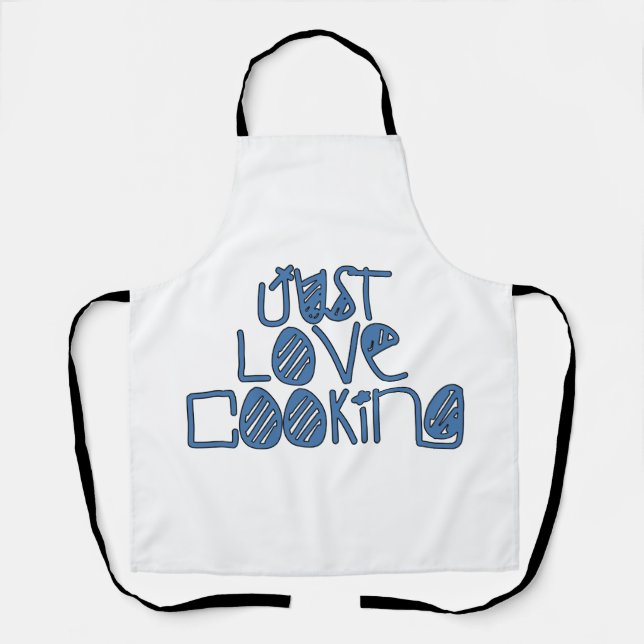 Just Love Cooking Apron (Front)