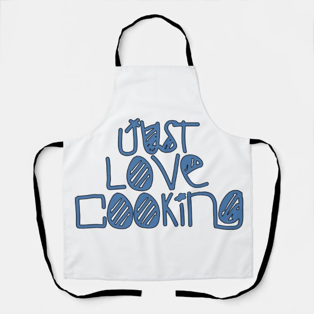 Just Love Cooking Apron (Front)