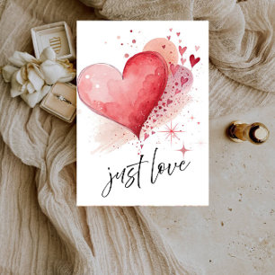 Just Love Hearts Wedding-Romantic Heart Wedding Invitation