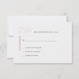 Just Love RSVP Card