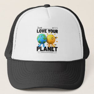 Just Love Your Planet Trucker Hat