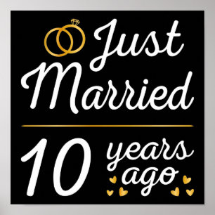 Just Married 10 Years Ago II Poster