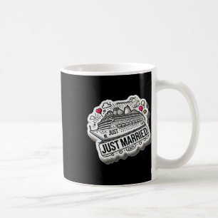 Just Married 2025 Wedding Rings Matching Couple Ne Coffee Mug