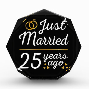 Just Married 25 Years Ago II Photo Block