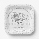 Just Married 25th Wedding Anniversary