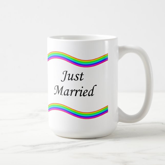 Just Married 2 Coffee Mug (Right)