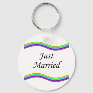 Just Married 2 Key Ring