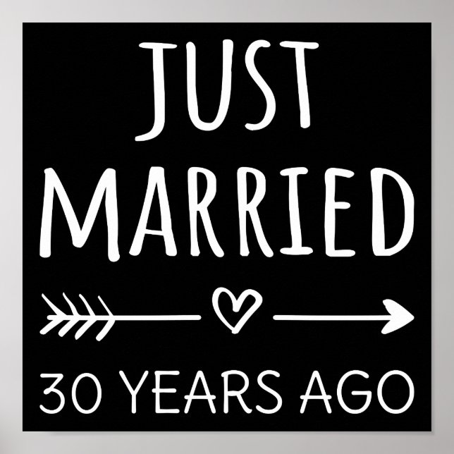 Just Married 30 Years Ago I Poster (Front)